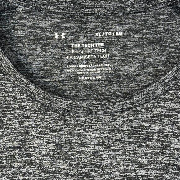 Under Armour Mens X-Large The Tech Tee Shirt HeatGear Loose Fit Short Sleeves - Picture 5 of 6